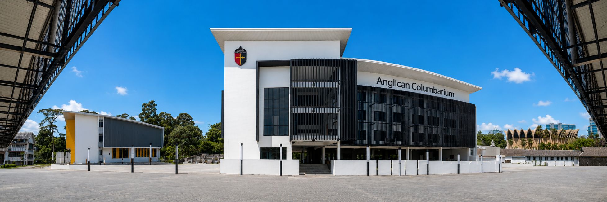 Panoramic view of The Anglican Columbarium Kuching