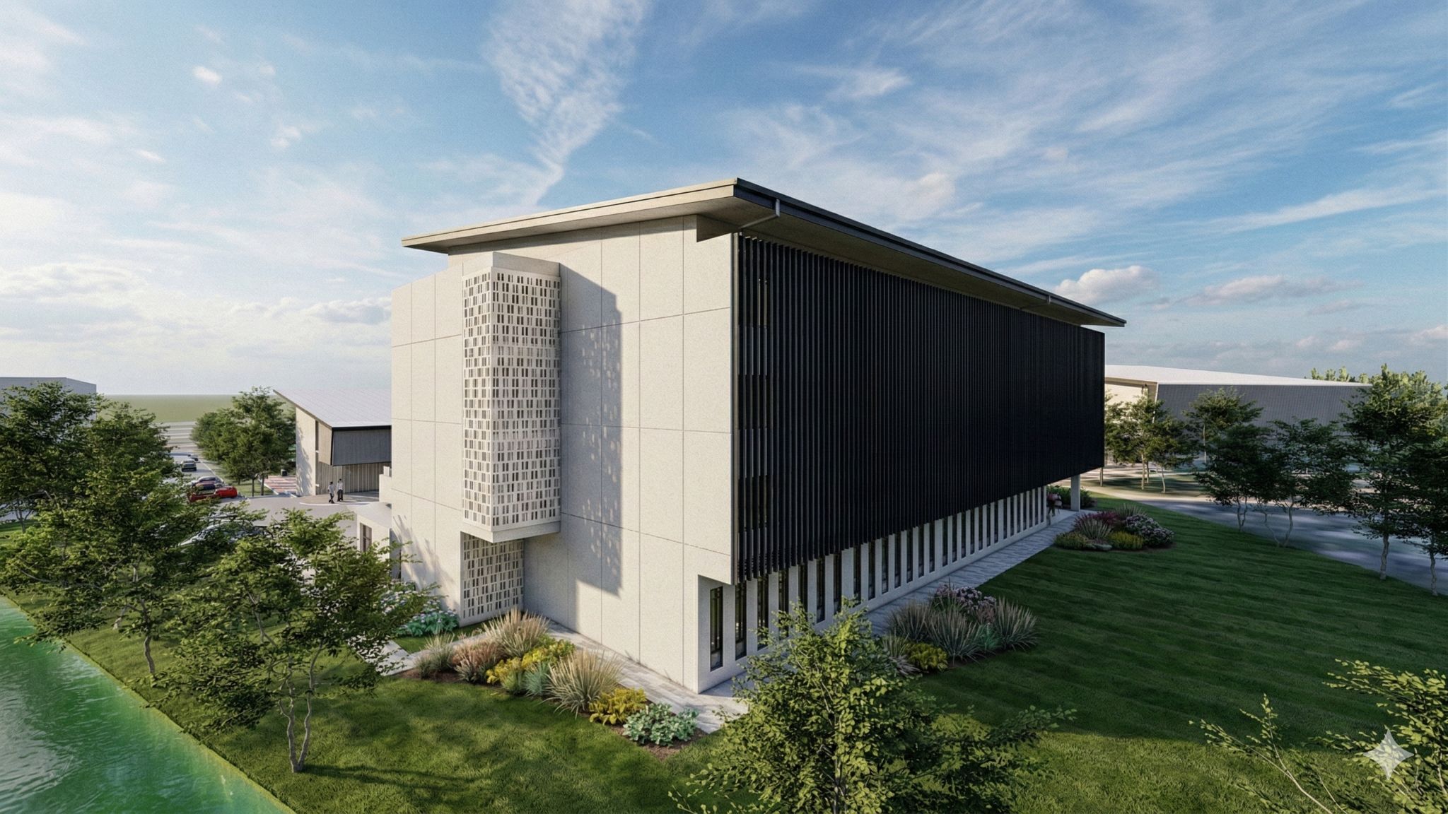 Exterior view of the Columbarium